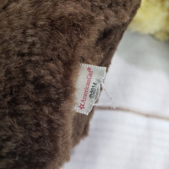 American Girl Doll Honey Golden Retriever Chocolate Lab Dog Pets Set Of 2 - Picture 5 of 8